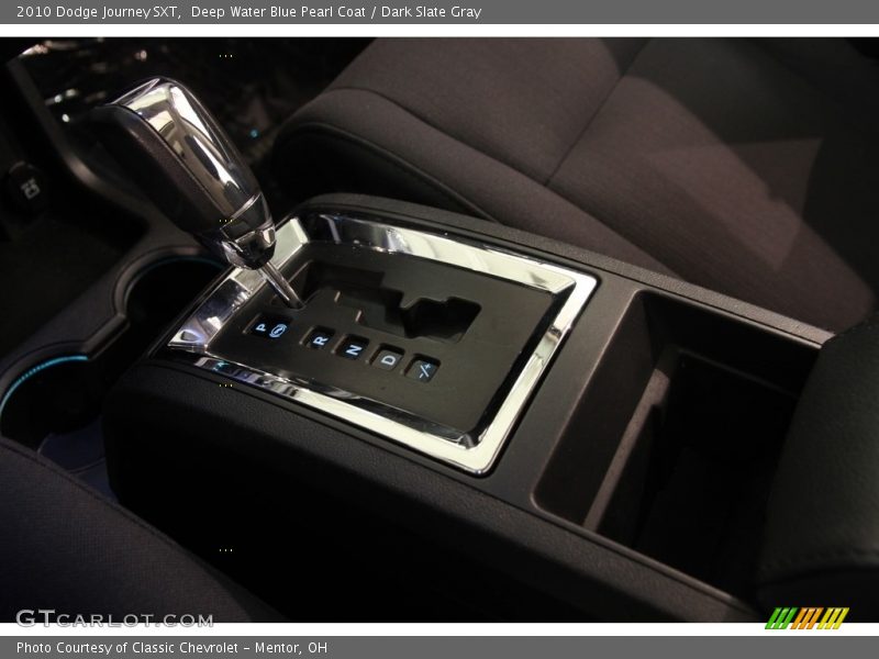 Deep Water Blue Pearl Coat / Dark Slate Gray 2010 Dodge Journey SXT