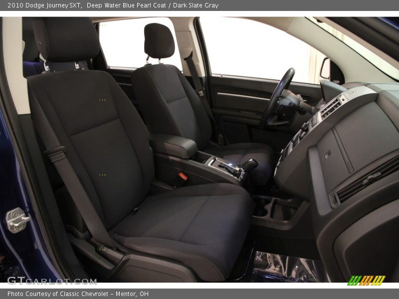 Deep Water Blue Pearl Coat / Dark Slate Gray 2010 Dodge Journey SXT