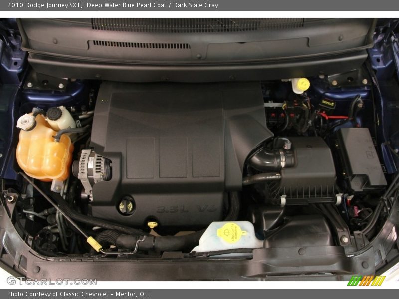 Deep Water Blue Pearl Coat / Dark Slate Gray 2010 Dodge Journey SXT
