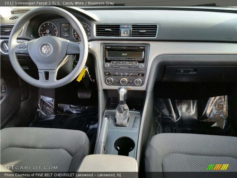 Candy White / Moonrock Gray 2012 Volkswagen Passat 2.5L S
