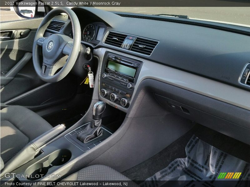 Candy White / Moonrock Gray 2012 Volkswagen Passat 2.5L S