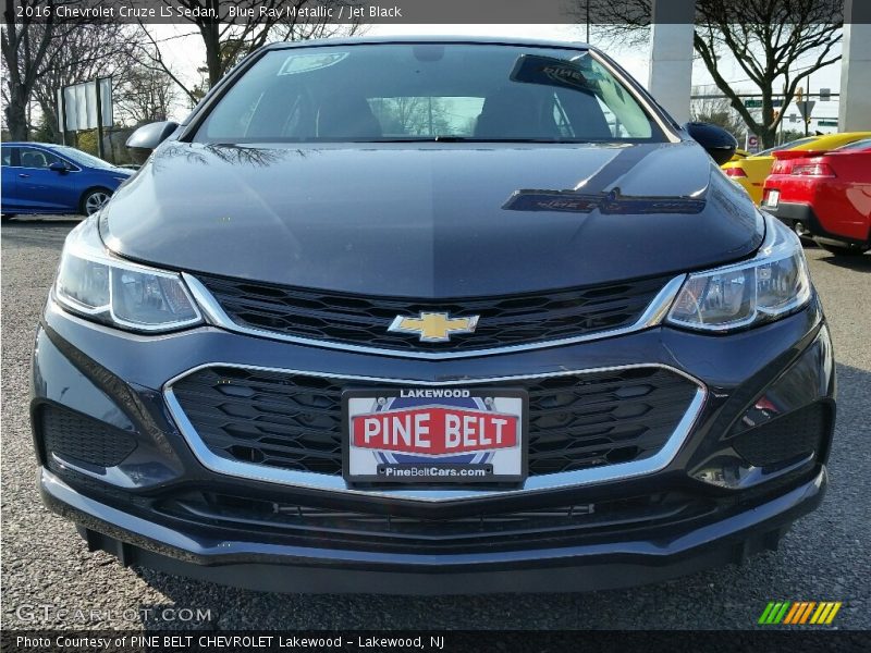 Blue Ray Metallic / Jet Black 2016 Chevrolet Cruze LS Sedan