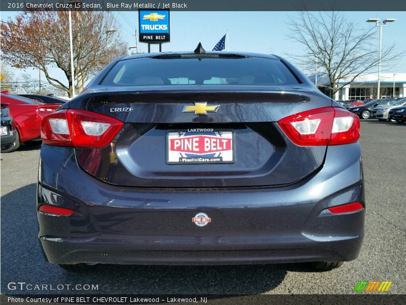 Blue Ray Metallic / Jet Black 2016 Chevrolet Cruze LS Sedan
