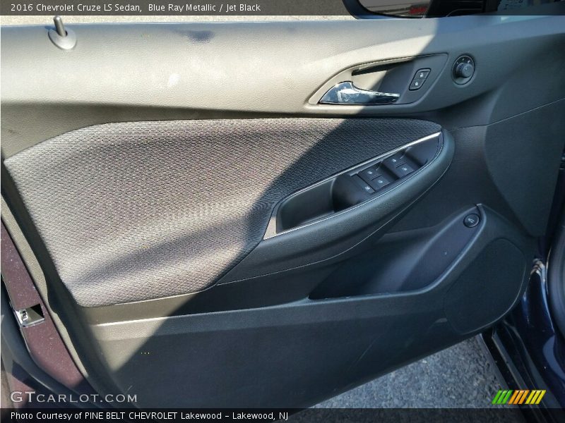 Blue Ray Metallic / Jet Black 2016 Chevrolet Cruze LS Sedan