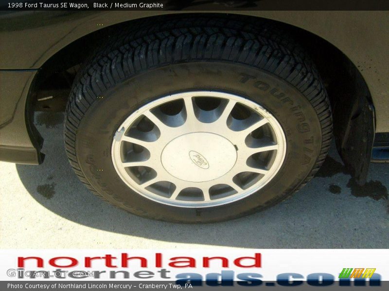 Black / Medium Graphite 1998 Ford Taurus SE Wagon