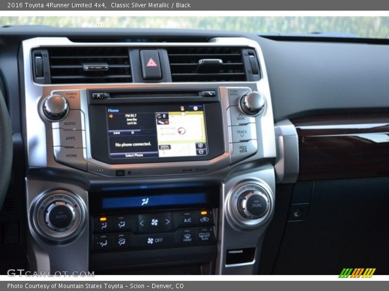 Classic Silver Metallic / Black 2016 Toyota 4Runner Limited 4x4