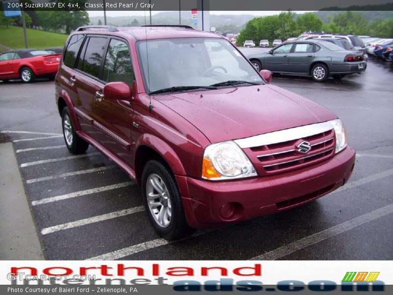 Classic Red Pearl / Gray 2004 Suzuki XL7 EX 4x4