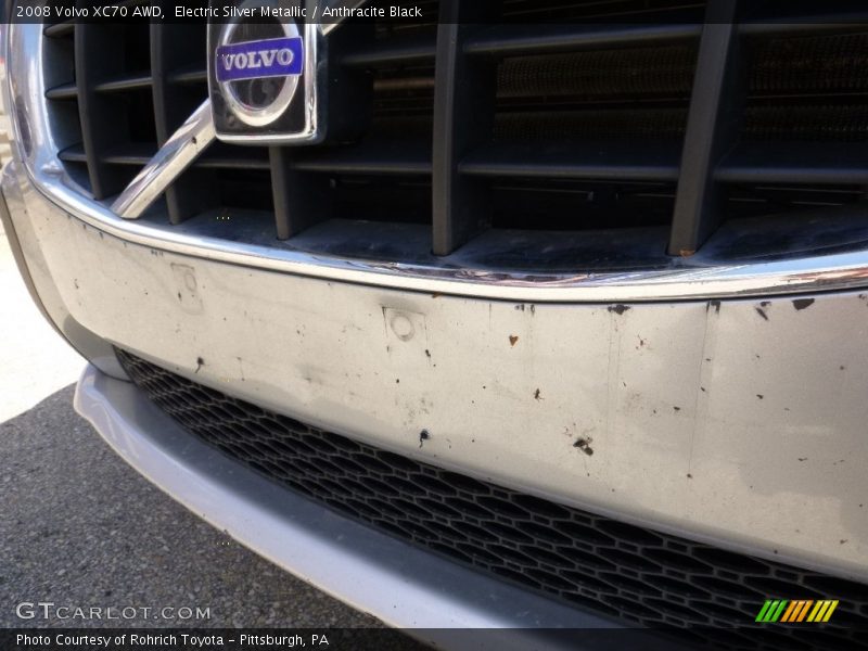 Electric Silver Metallic / Anthracite Black 2008 Volvo XC70 AWD