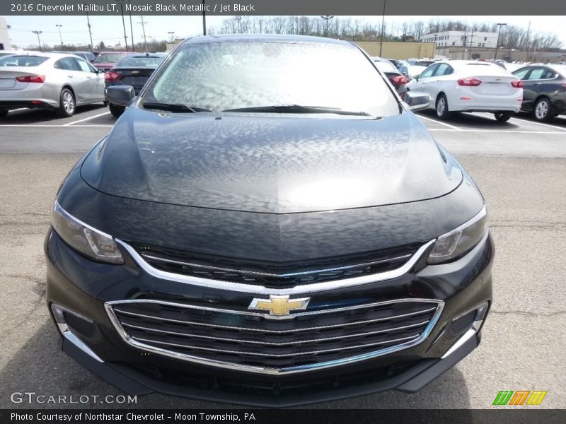 Mosaic Black Metallic / Jet Black 2016 Chevrolet Malibu LT