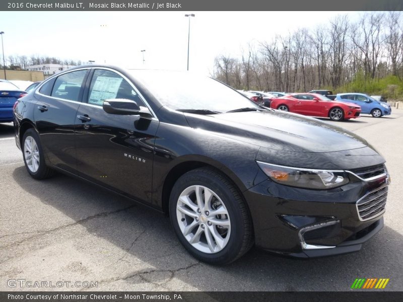 Mosaic Black Metallic / Jet Black 2016 Chevrolet Malibu LT