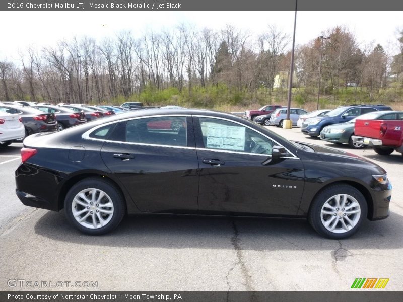 Mosaic Black Metallic / Jet Black 2016 Chevrolet Malibu LT