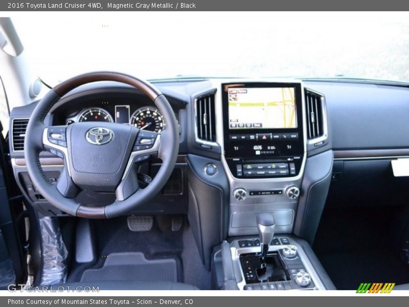 Magnetic Gray Metallic / Black 2016 Toyota Land Cruiser 4WD