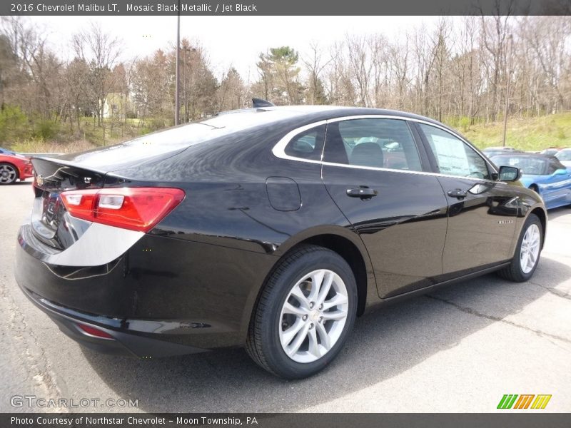 Mosaic Black Metallic / Jet Black 2016 Chevrolet Malibu LT