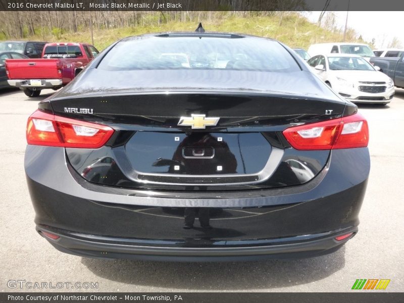 Mosaic Black Metallic / Jet Black 2016 Chevrolet Malibu LT