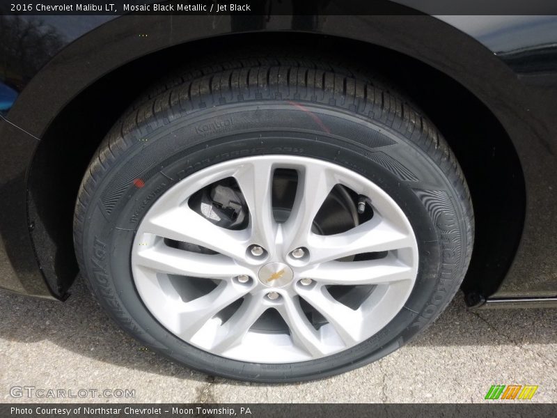 Mosaic Black Metallic / Jet Black 2016 Chevrolet Malibu LT