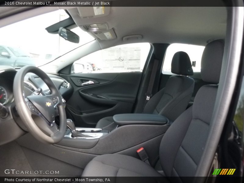 Mosaic Black Metallic / Jet Black 2016 Chevrolet Malibu LT