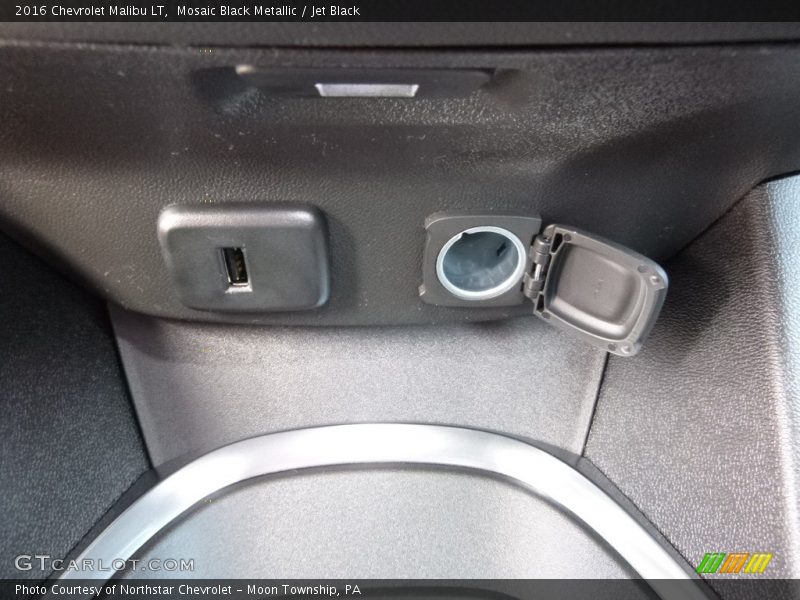 Mosaic Black Metallic / Jet Black 2016 Chevrolet Malibu LT