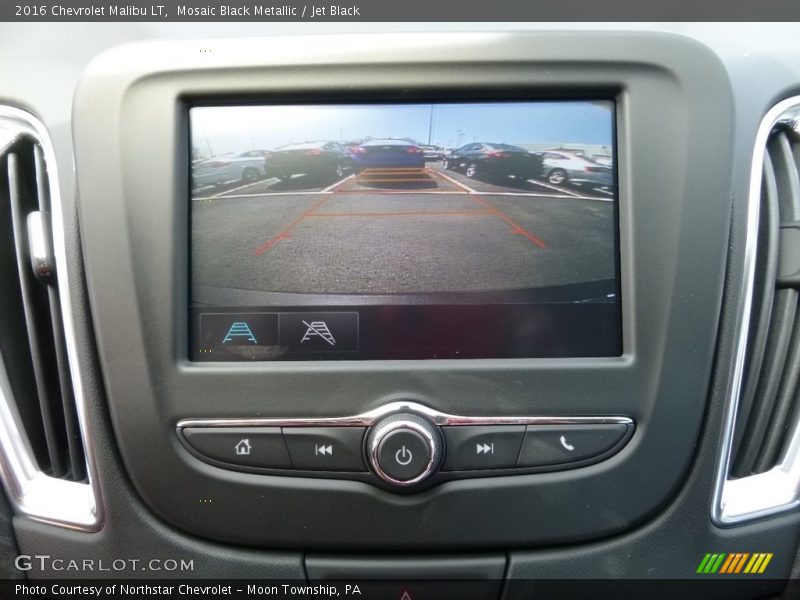 Mosaic Black Metallic / Jet Black 2016 Chevrolet Malibu LT
