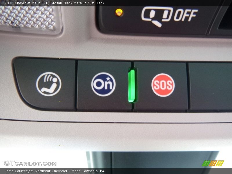 Mosaic Black Metallic / Jet Black 2016 Chevrolet Malibu LT