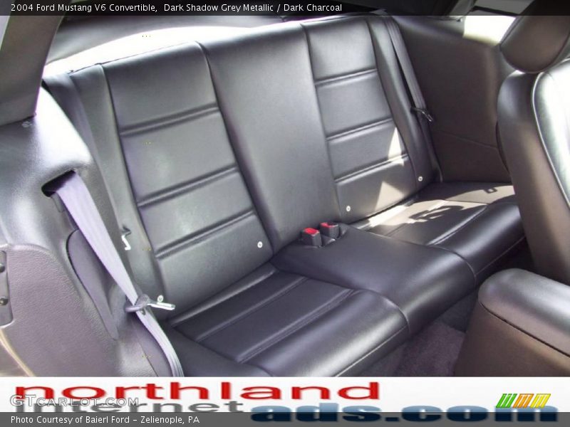 Dark Shadow Grey Metallic / Dark Charcoal 2004 Ford Mustang V6 Convertible