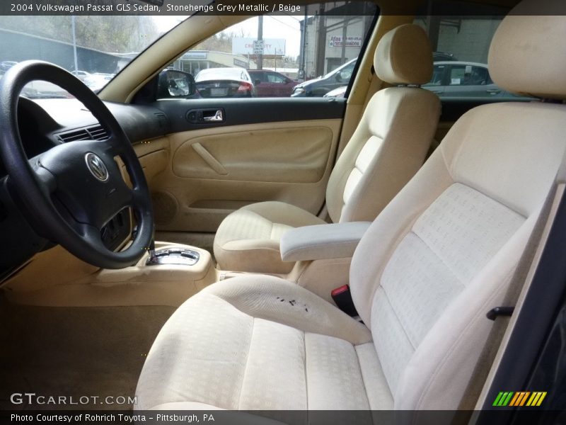 Stonehenge Grey Metallic / Beige 2004 Volkswagen Passat GLS Sedan