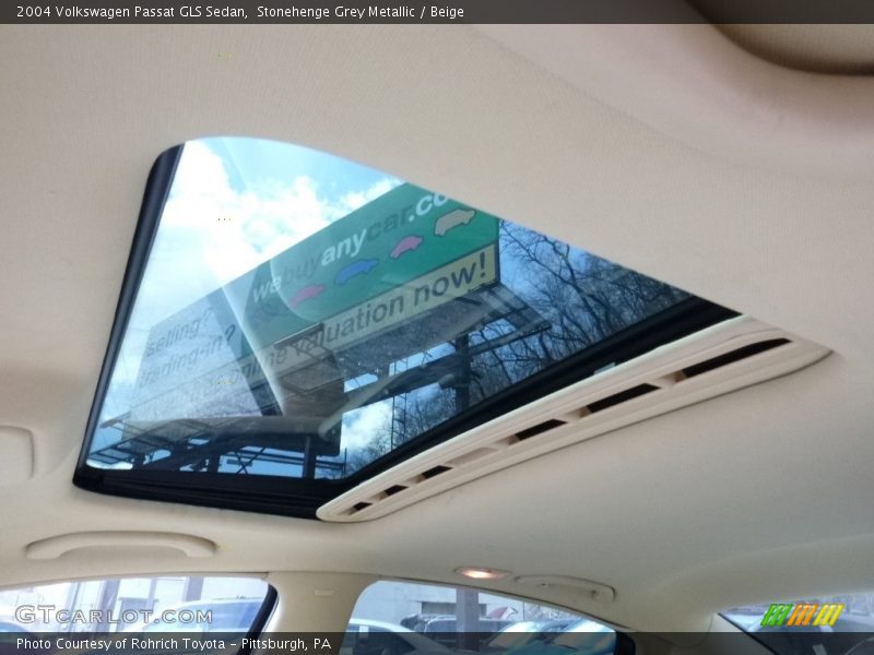 Stonehenge Grey Metallic / Beige 2004 Volkswagen Passat GLS Sedan