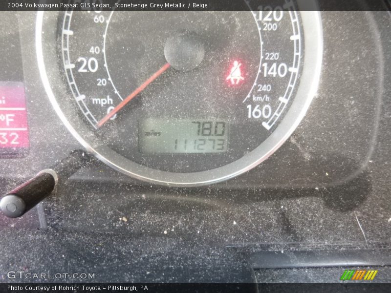 Stonehenge Grey Metallic / Beige 2004 Volkswagen Passat GLS Sedan