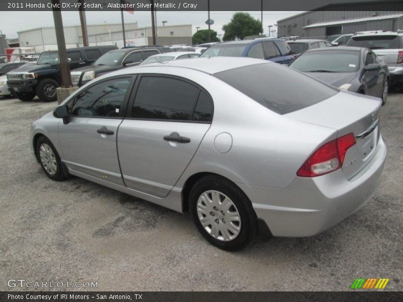 Alabaster Silver Metallic / Gray 2011 Honda Civic DX-VP Sedan