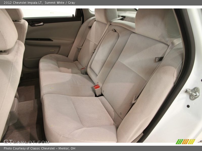 Summit White / Gray 2012 Chevrolet Impala LT