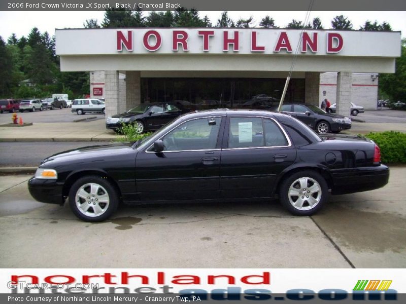 Black / Charcoal Black 2006 Ford Crown Victoria LX Sport