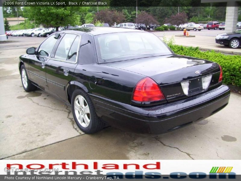 Black / Charcoal Black 2006 Ford Crown Victoria LX Sport