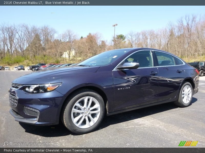 Blue Velvet Metallic / Jet Black 2016 Chevrolet Malibu LT