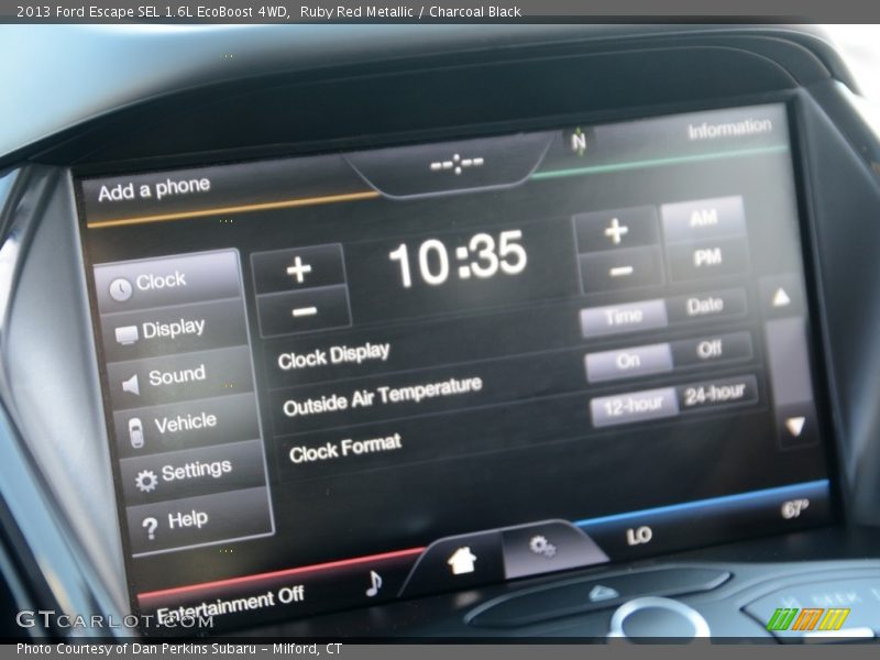 Ruby Red Metallic / Charcoal Black 2013 Ford Escape SEL 1.6L EcoBoost 4WD