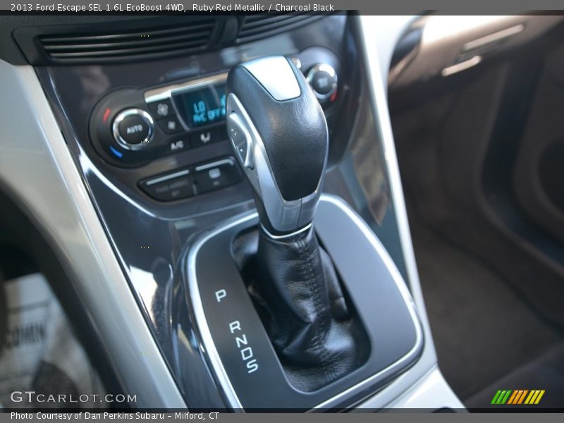 Ruby Red Metallic / Charcoal Black 2013 Ford Escape SEL 1.6L EcoBoost 4WD