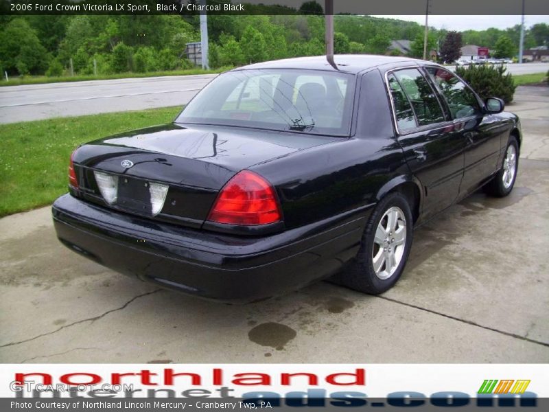 Black / Charcoal Black 2006 Ford Crown Victoria LX Sport
