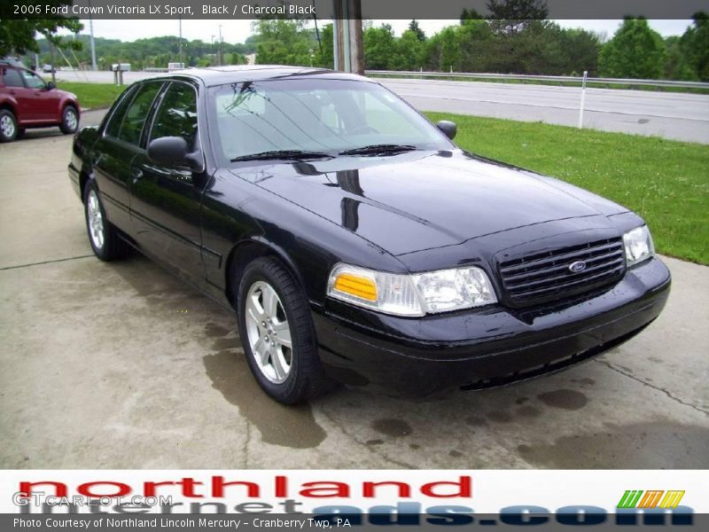 Black / Charcoal Black 2006 Ford Crown Victoria LX Sport