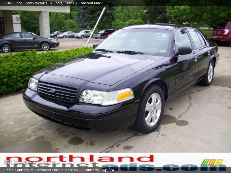 Black / Charcoal Black 2006 Ford Crown Victoria LX Sport