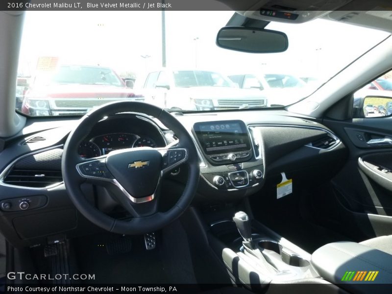 Blue Velvet Metallic / Jet Black 2016 Chevrolet Malibu LT