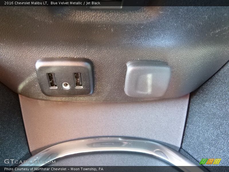 Blue Velvet Metallic / Jet Black 2016 Chevrolet Malibu LT