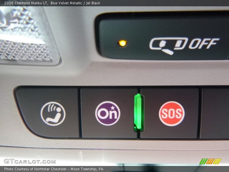 Blue Velvet Metallic / Jet Black 2016 Chevrolet Malibu LT