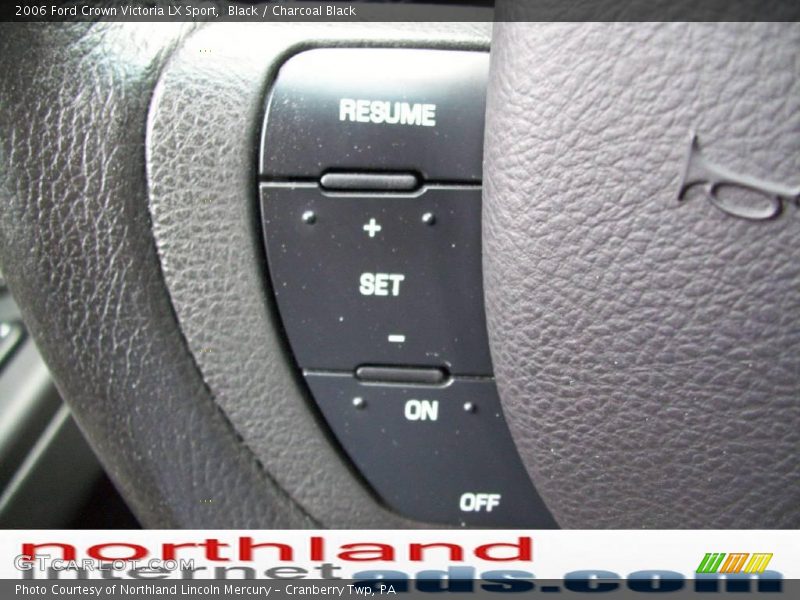Black / Charcoal Black 2006 Ford Crown Victoria LX Sport