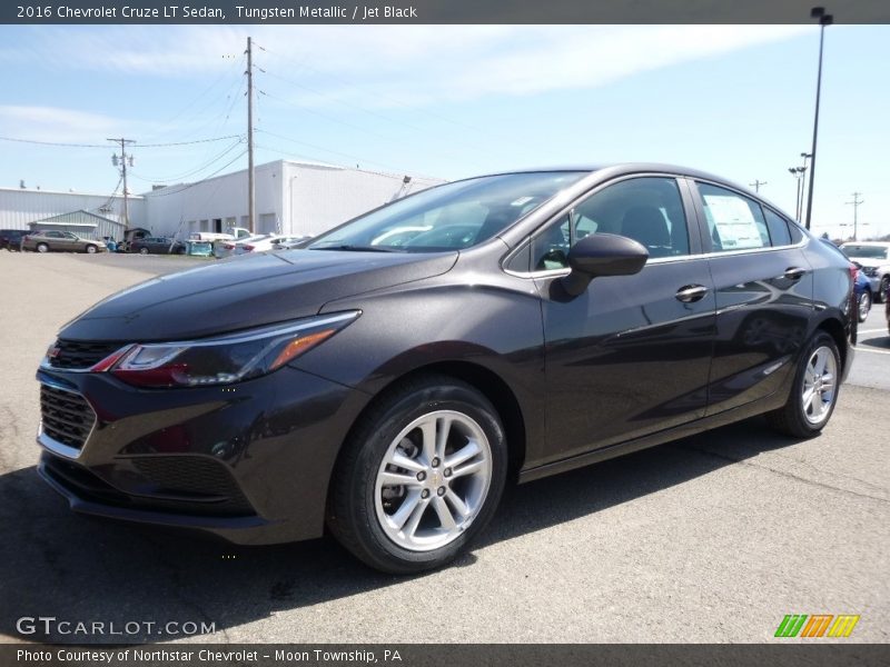 Tungsten Metallic / Jet Black 2016 Chevrolet Cruze LT Sedan