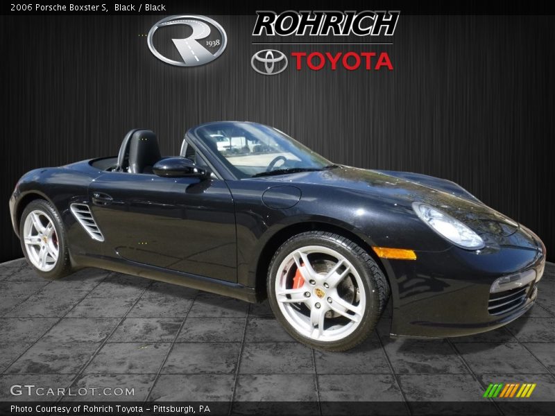 Black / Black 2006 Porsche Boxster S