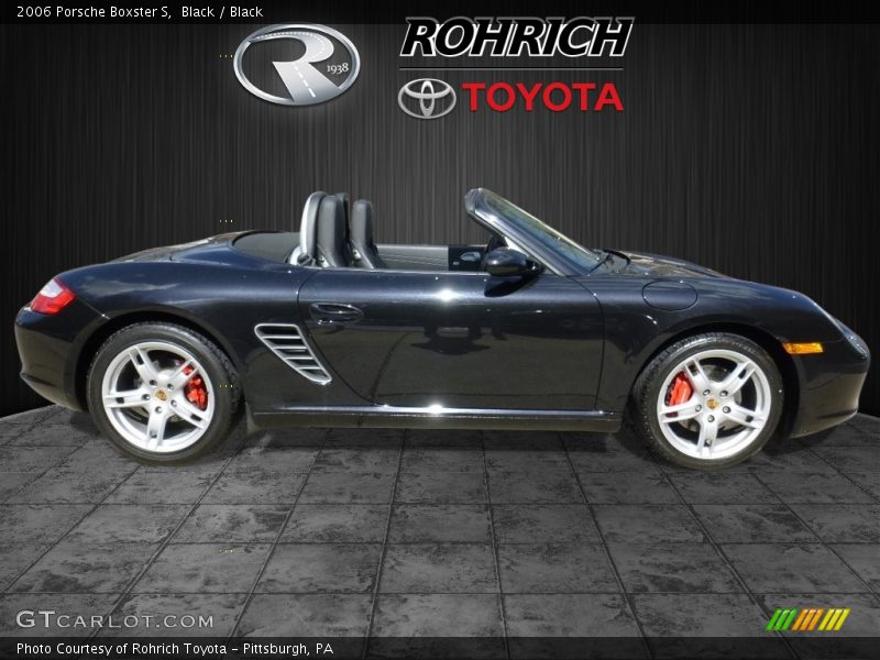 Black / Black 2006 Porsche Boxster S