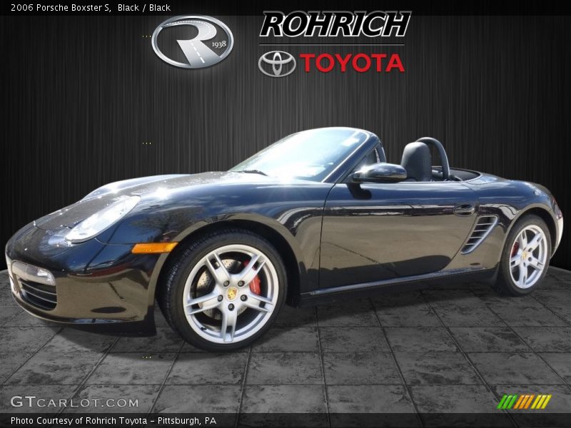 Black / Black 2006 Porsche Boxster S