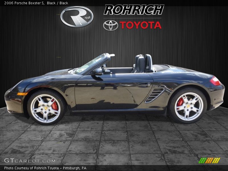 Black / Black 2006 Porsche Boxster S