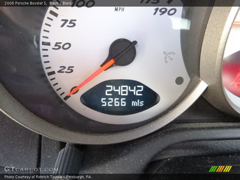 Black / Black 2006 Porsche Boxster S