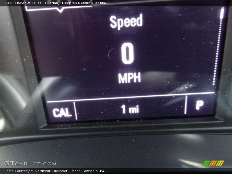 Tungsten Metallic / Jet Black 2016 Chevrolet Cruze LT Sedan