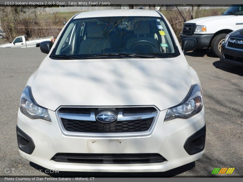 Satin White Pearl / Ivory 2013 Subaru Impreza 2.0i 5 Door