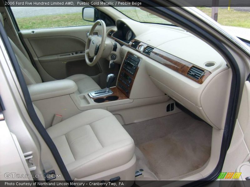 Pueblo Gold Metallic / Pebble Beige 2006 Ford Five Hundred Limited AWD
